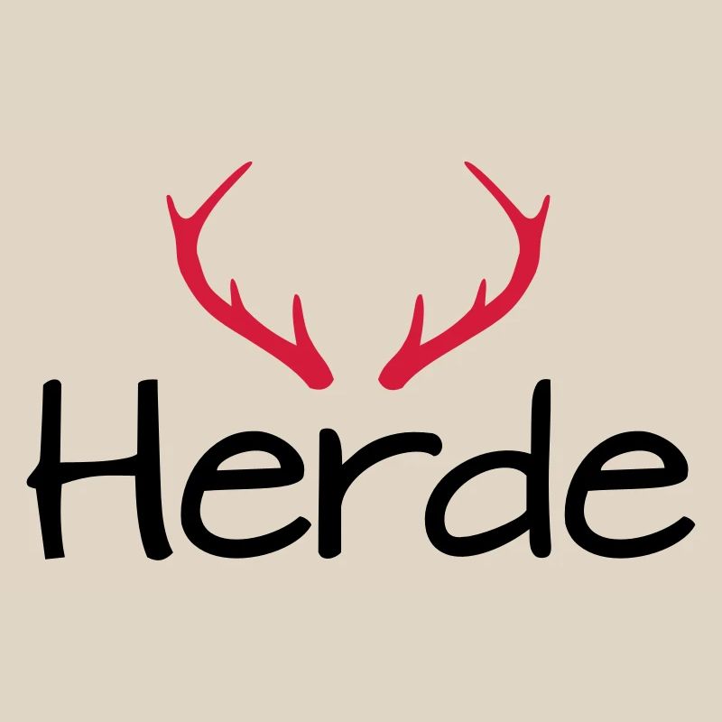 Herde Geweih Hirschgeweih