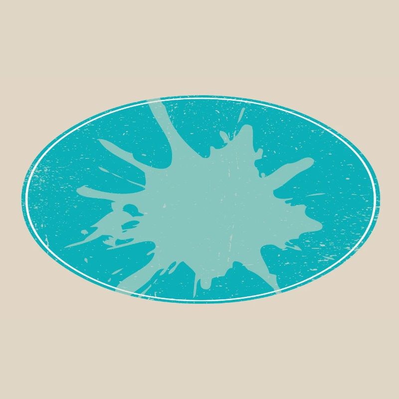 Ovaler Flash Background schmutzing