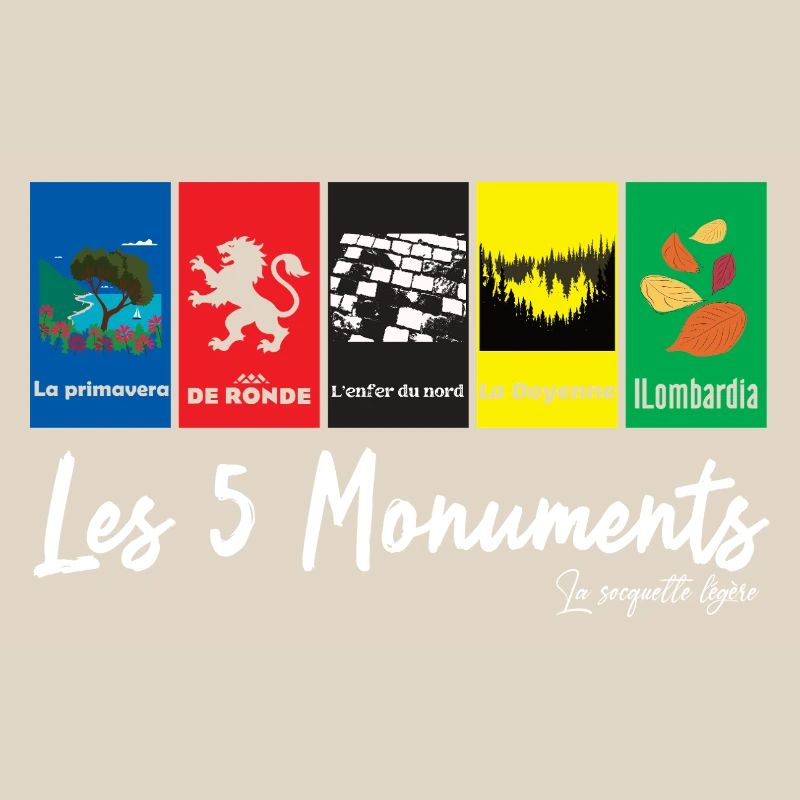 Les 5 Monuments - courses cyclistes
