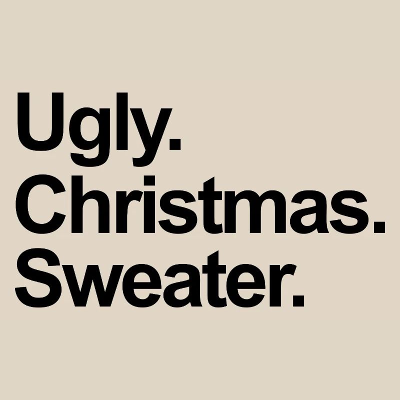 hässlicher Weihnachtspullover