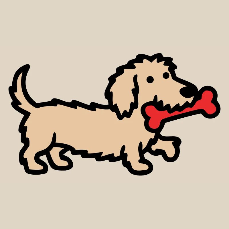 Terrier Doodle Bone Comic