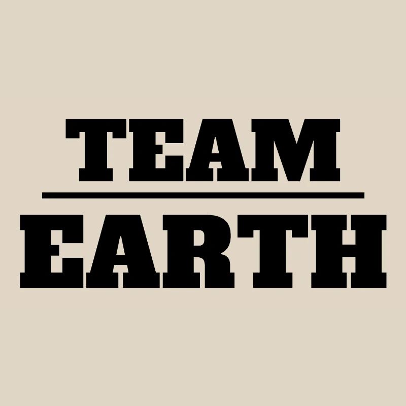 T-shirt de l’Équipe Terre – Durable et respectueux de l’environnement