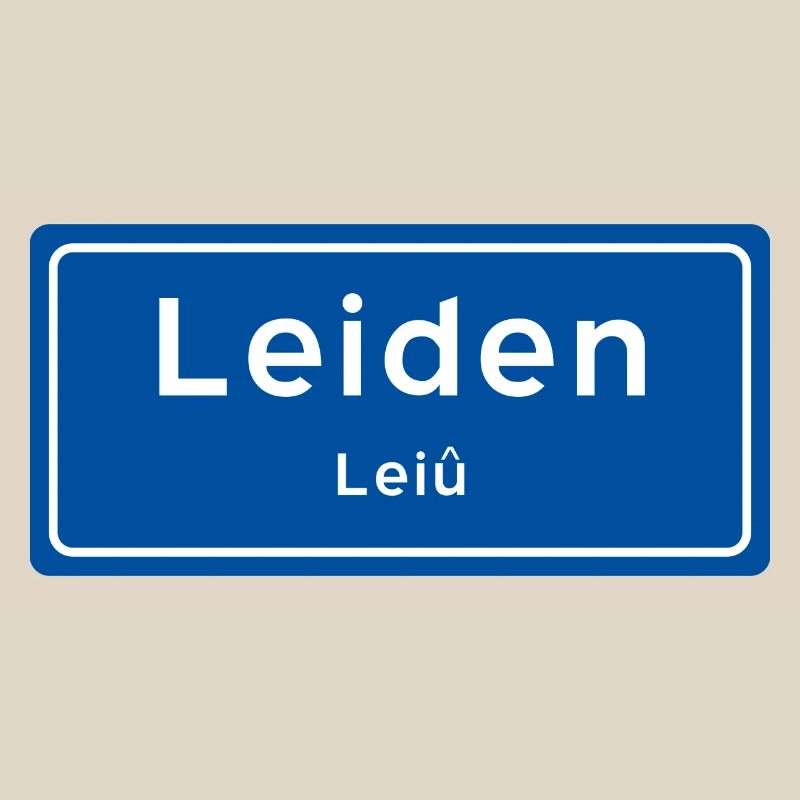 Leiden Ortsschild