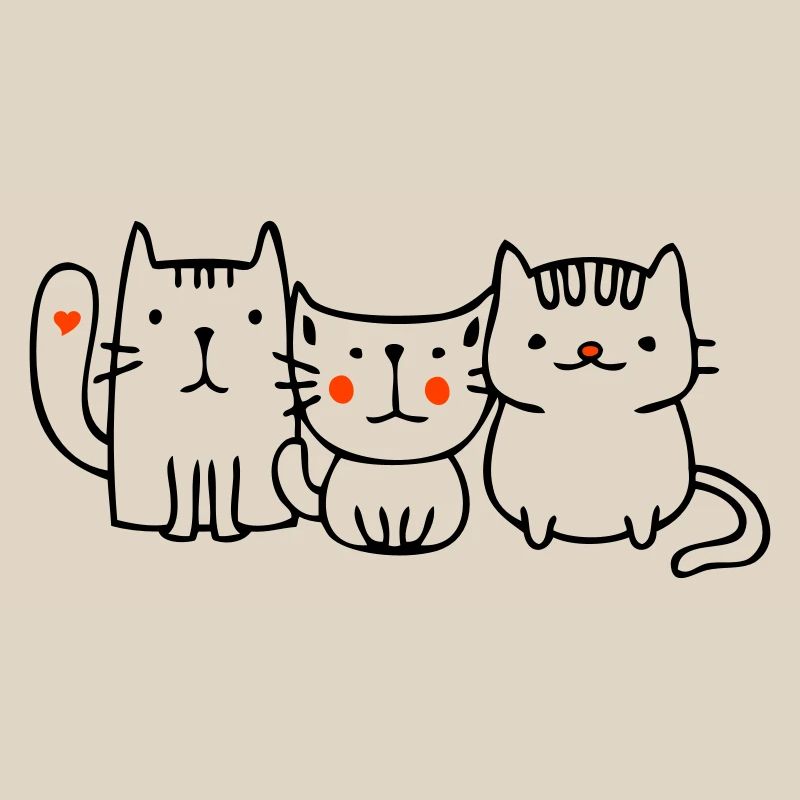 Trois petits chats