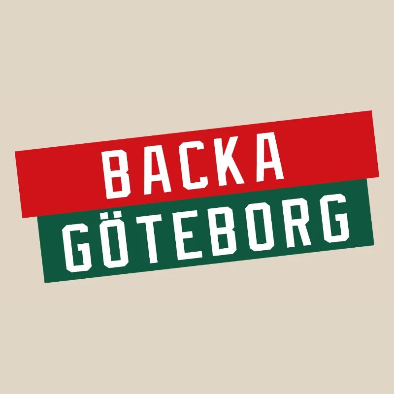 Backa Göteborg Diagonaltext