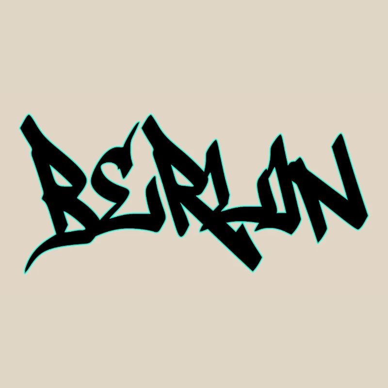 Neon Graffiti Lettering