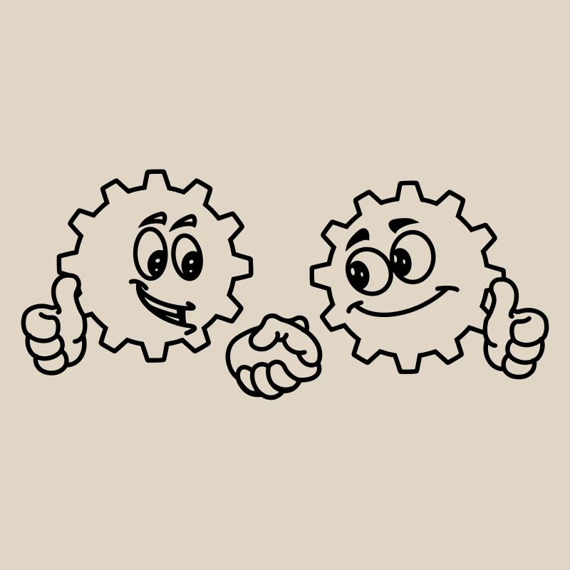 Teamwork shaking hands