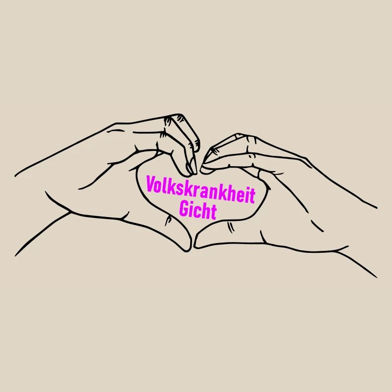 Herz Symbol Gicht