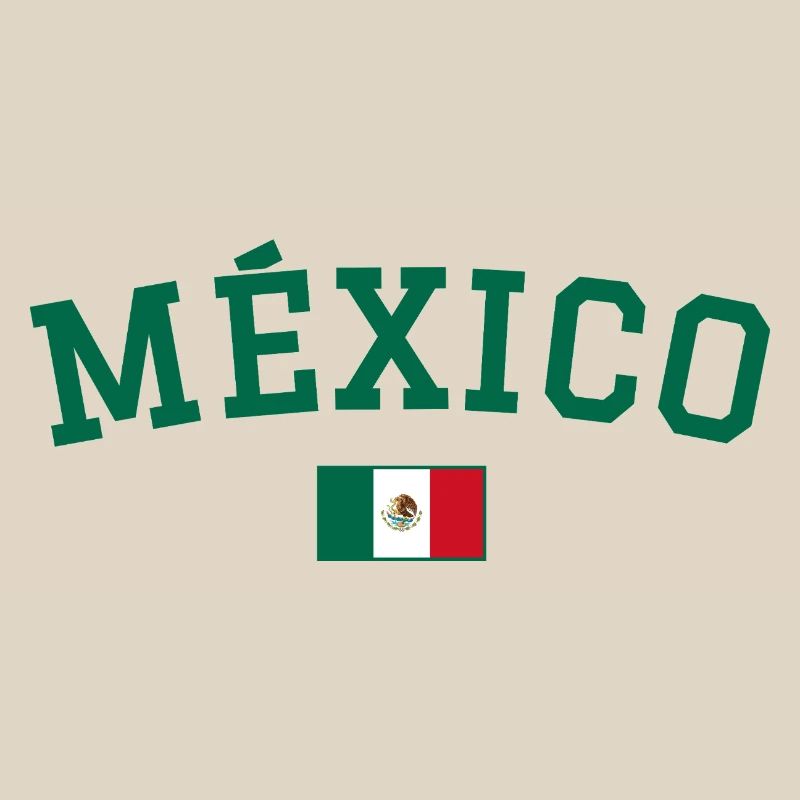 Drapeau du Drapeau du Mexique Vert