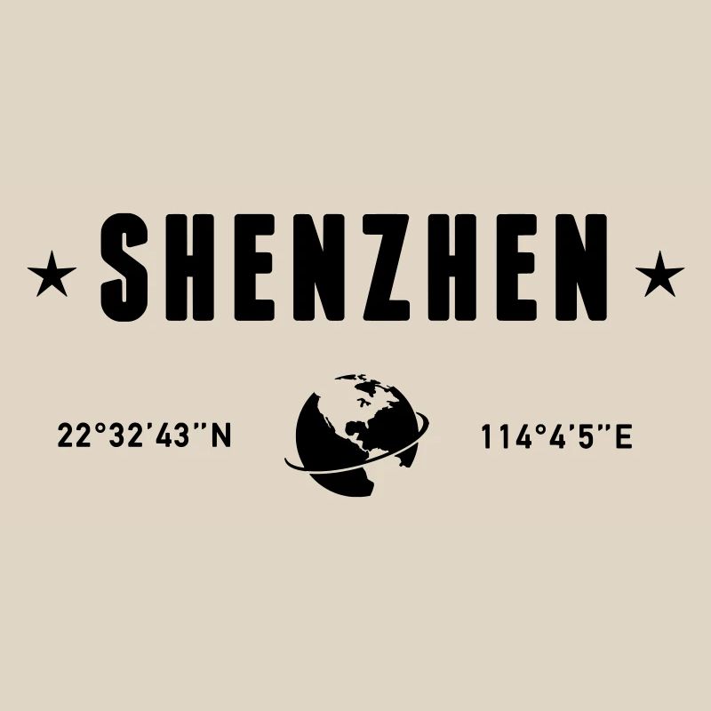Shenzhen China Coordinates Planet Earth