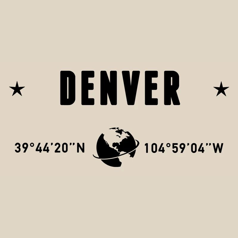 Denver Colorado Coordinates Planet Earth
