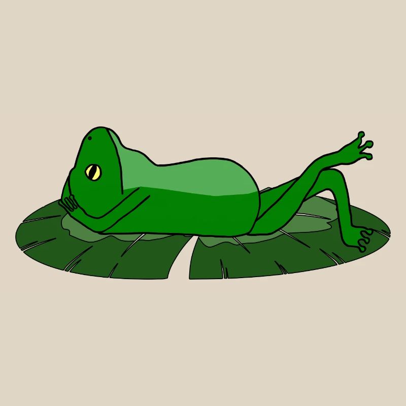 Frog Toad Chill Toad
