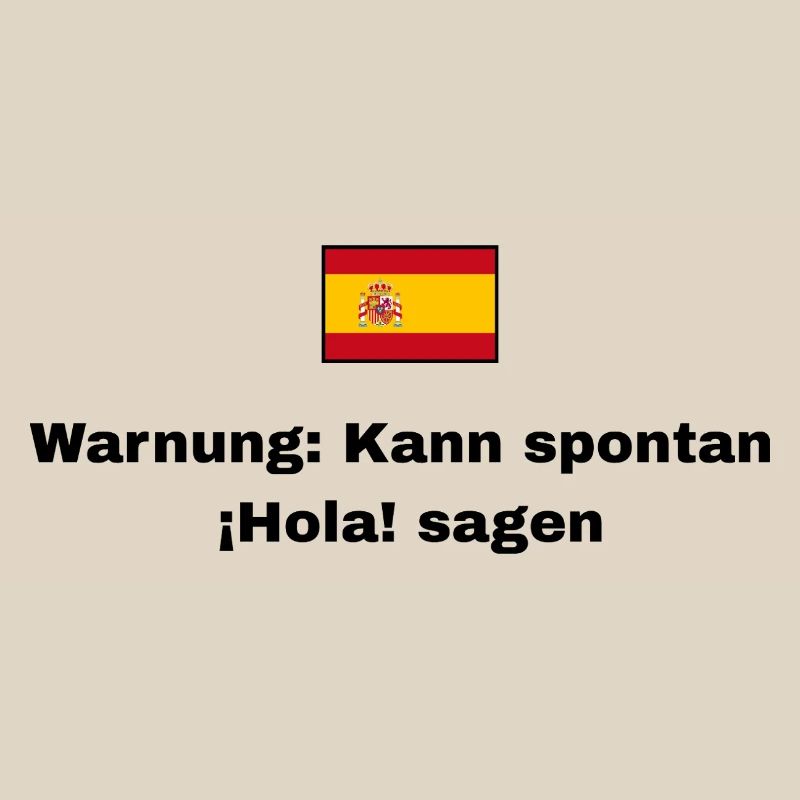 Spanien Flagge, Schwarze Schrift