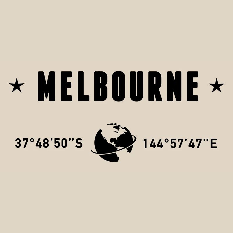Melbourne Australia Coordinates Planet Earth