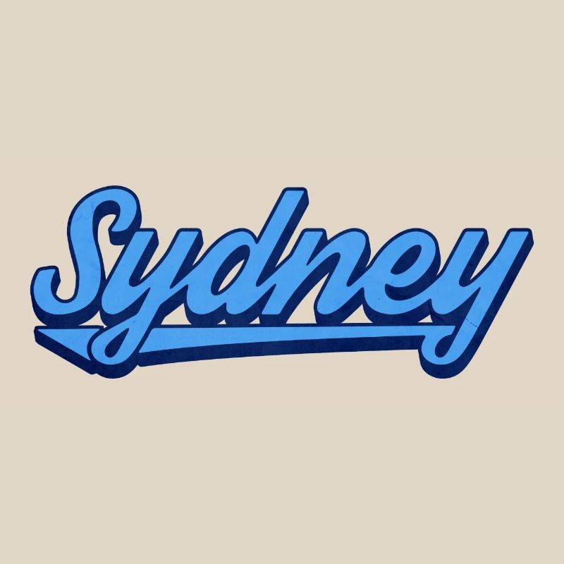 Sydney Ocean Script Logo