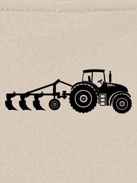 Acker-Traktor-Pflug