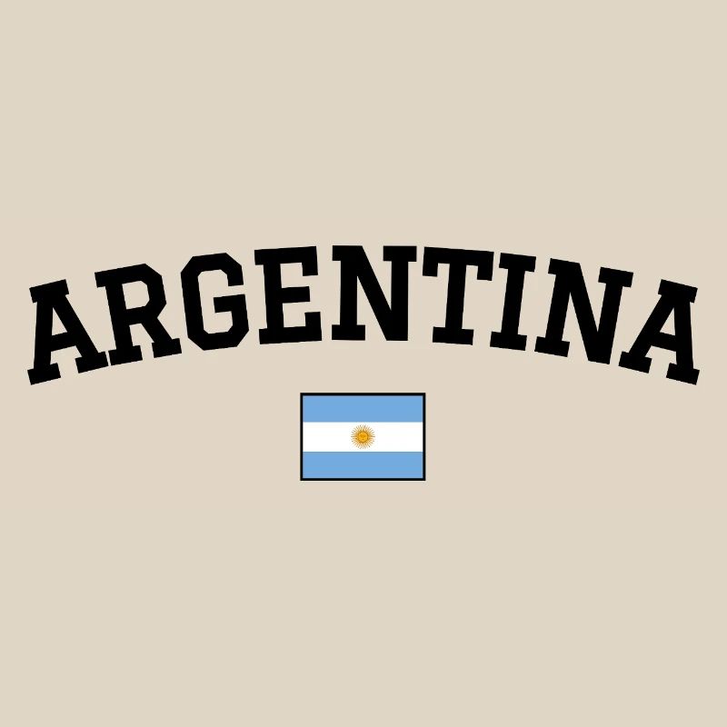 Drapeau argentin Noir
