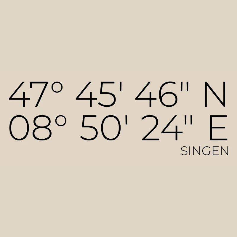 Coordinates Singing