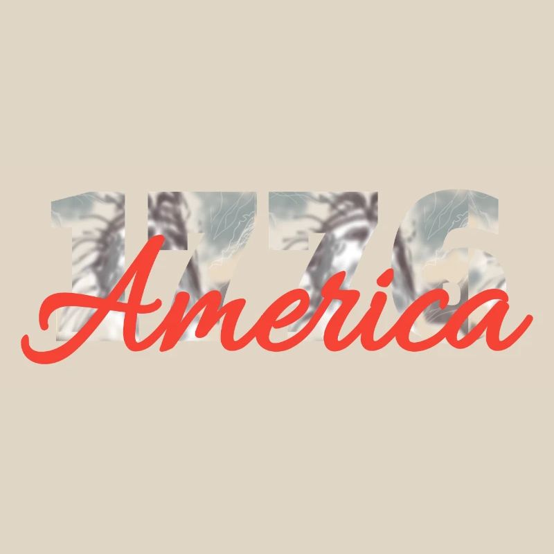 1776 America Script Overlay