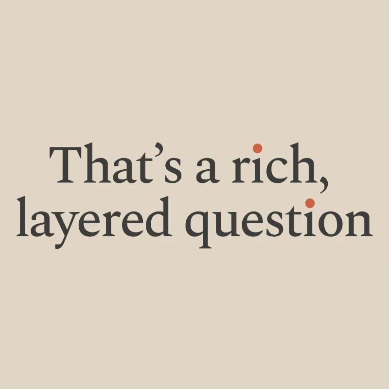 C’est une question riche et complexe