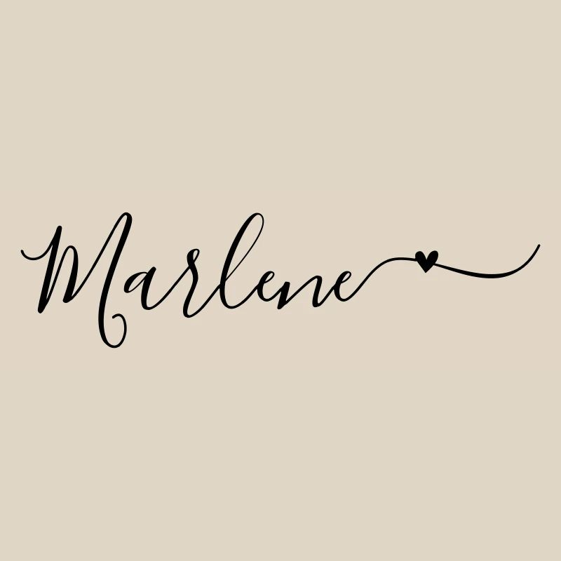 Marlene Name First Name Decorative