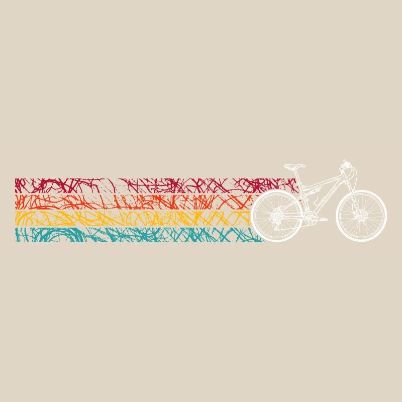 Conception de vélo arc-en-ciel LGBT Pride