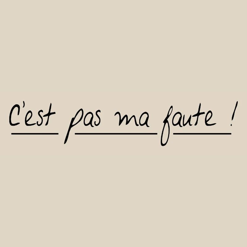 C'est pas ma faute
