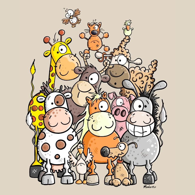 Tas géant de l'animal