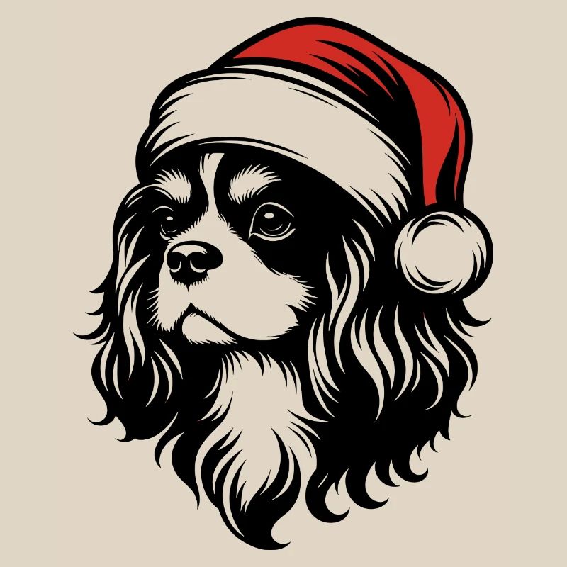 Cavalier King Christmas - Elegant Gift