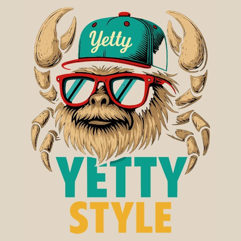 Yetty Style Yeti Graphic