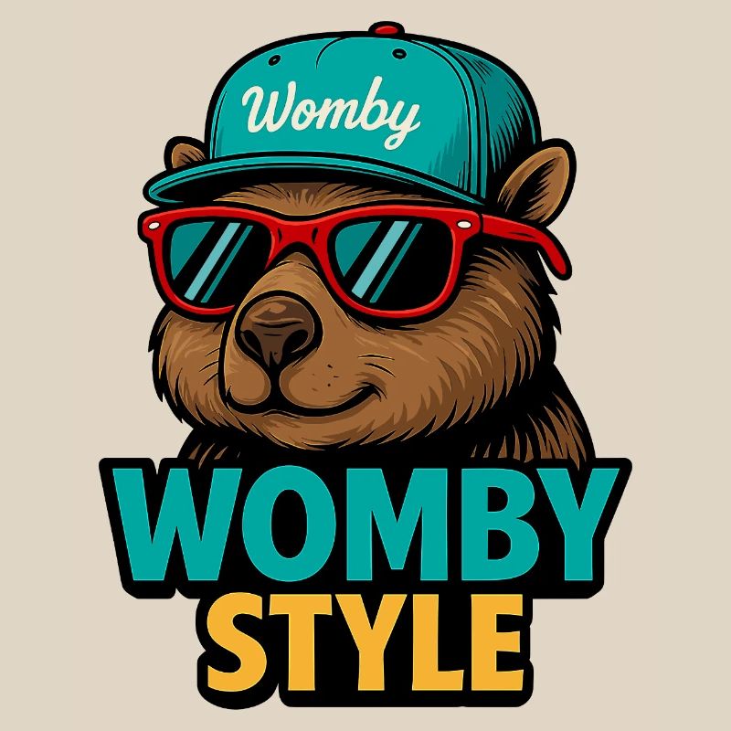 Womby Style Beaver with Sunglasses