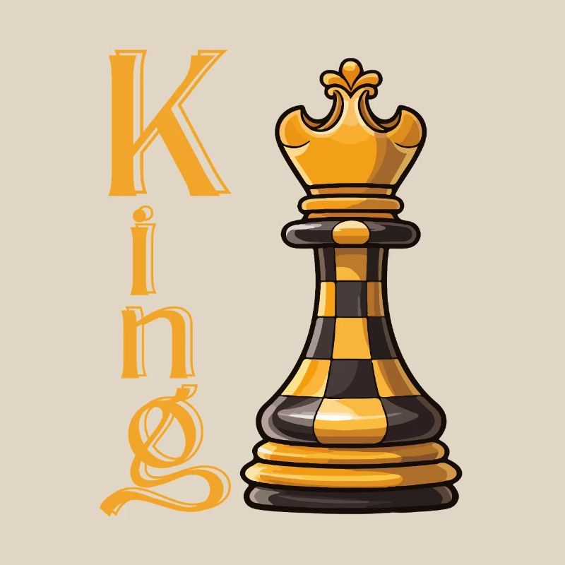 Roi des échecs Élégance