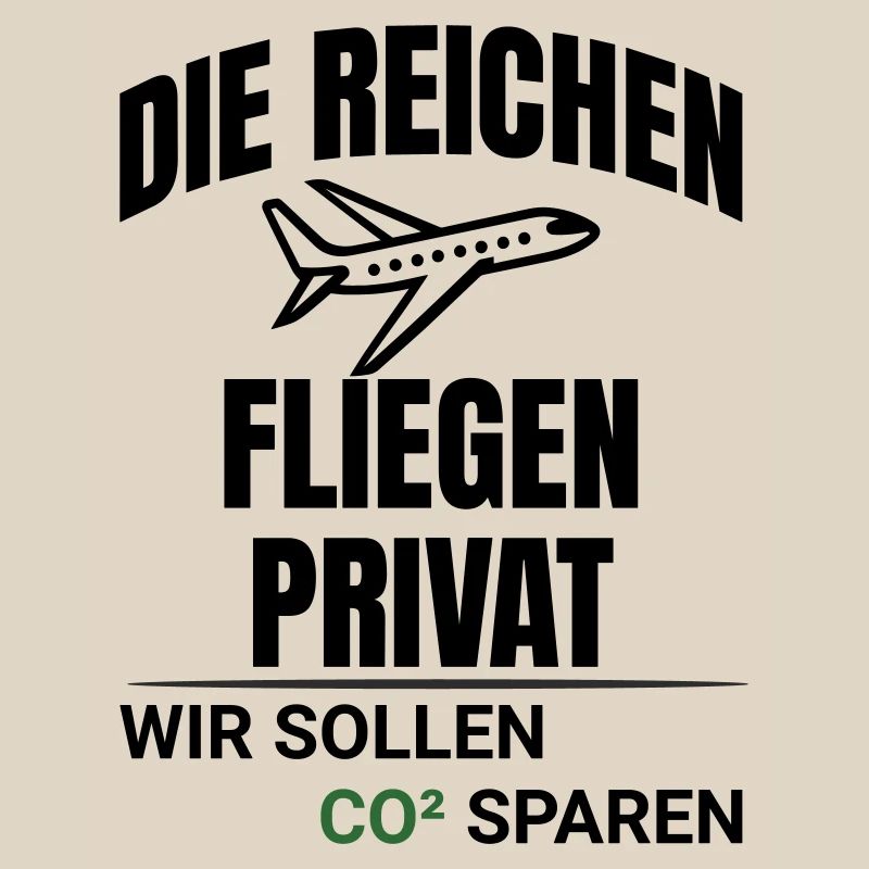 Abstraktes CO2 Klimaschutz Design