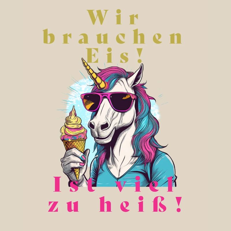 Einhorn Eis vs. Hitze