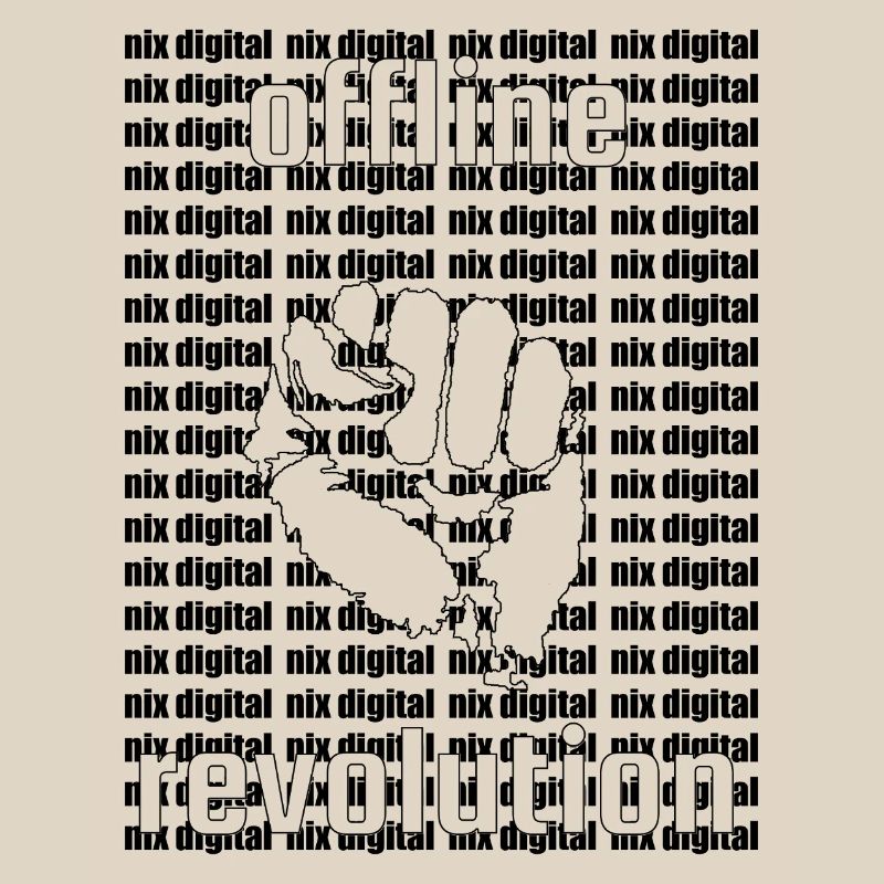 Offline Revolution – Conception de déclaration de détox numérique