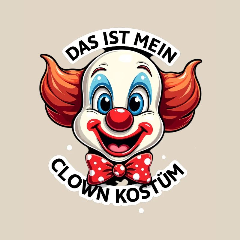 Déguisement de clown de carnaval Carnaval Carnaval