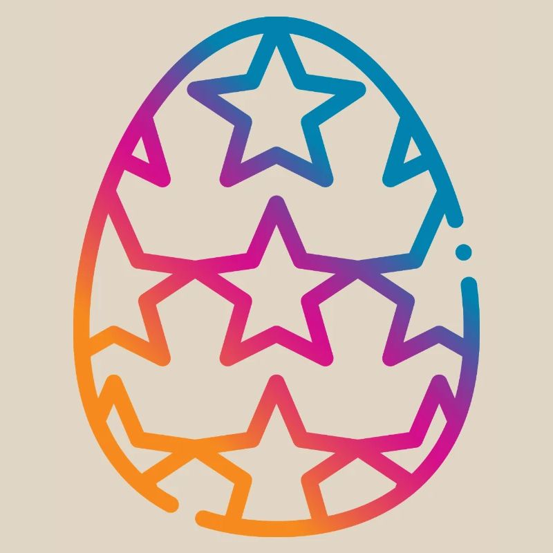 Colorful Easter Egg Easter