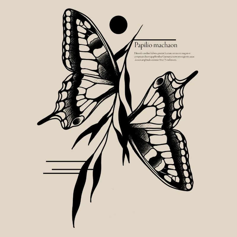 Papillon à queue d’aronde