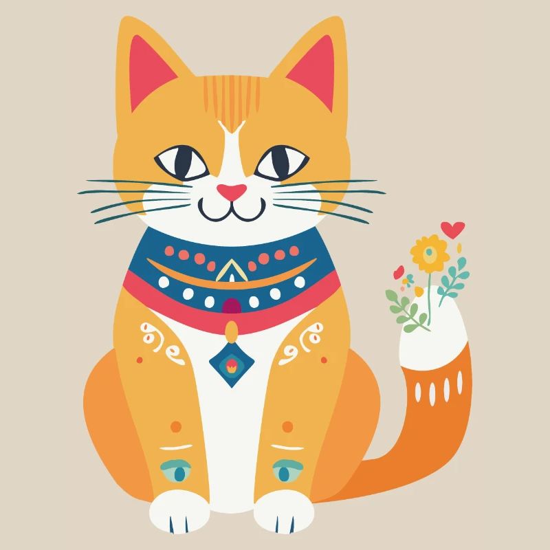 mignon chat folklore