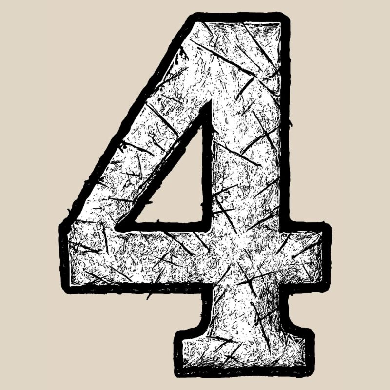 Four Grunge Scratches Design