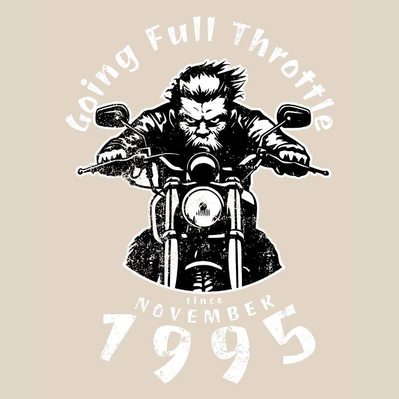 30. Geburtstag Going Full Throttle Since 11/1995
