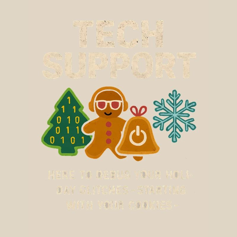 Admin Christmas Gift IT Support Debugging