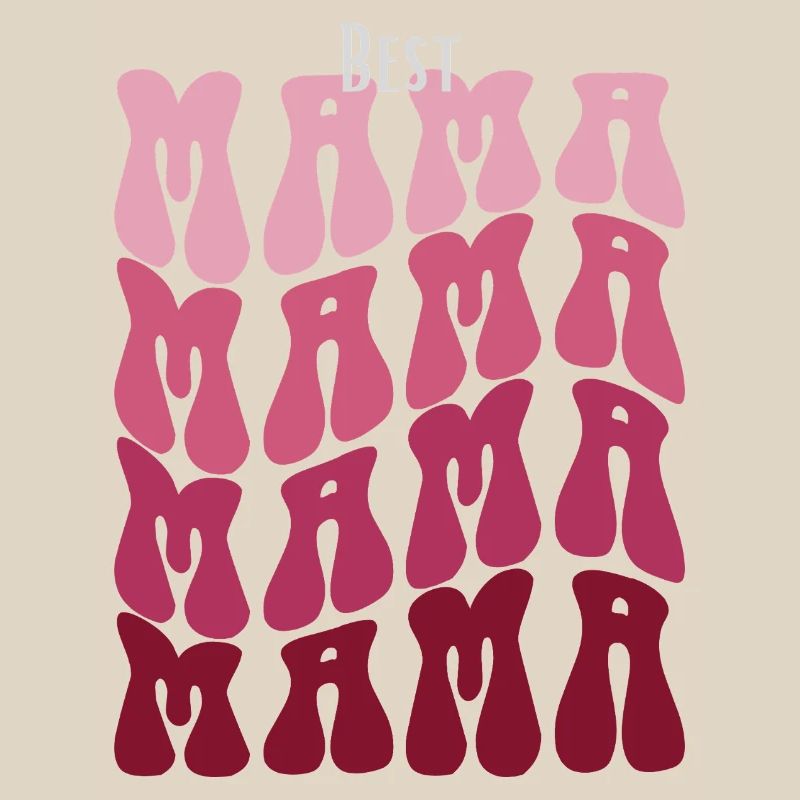 Best Mama Pattern Mosaic