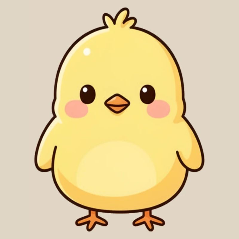 Cute Kawaii Chick Gift
