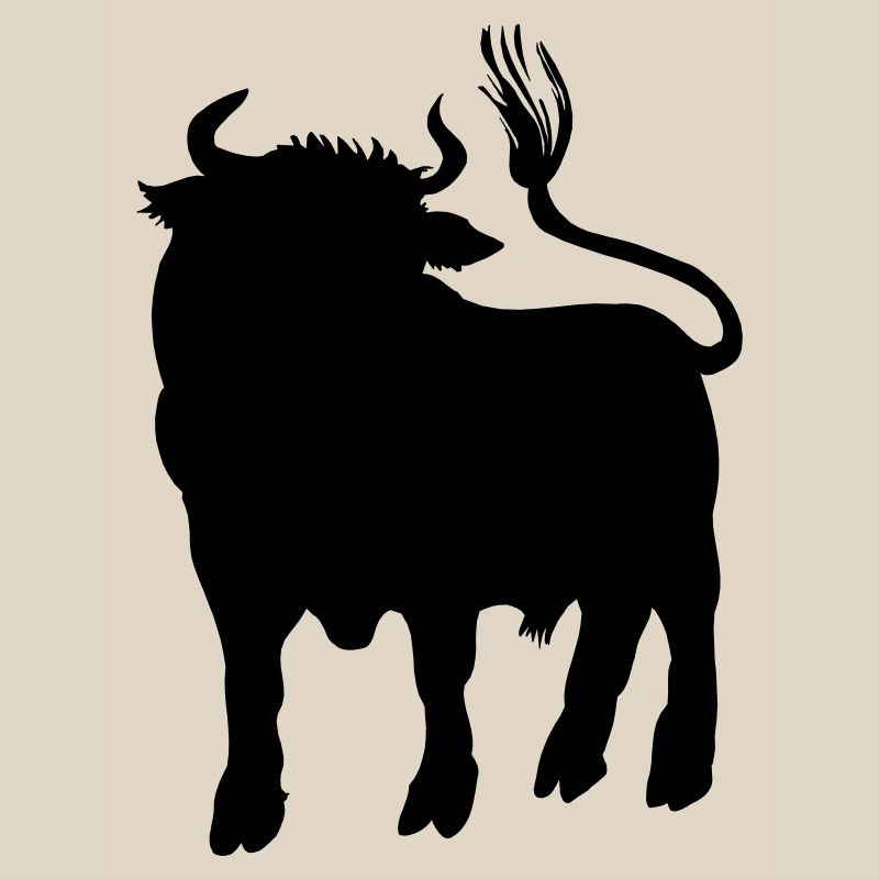 Stierschattenbild, Logofarm oder Metzger