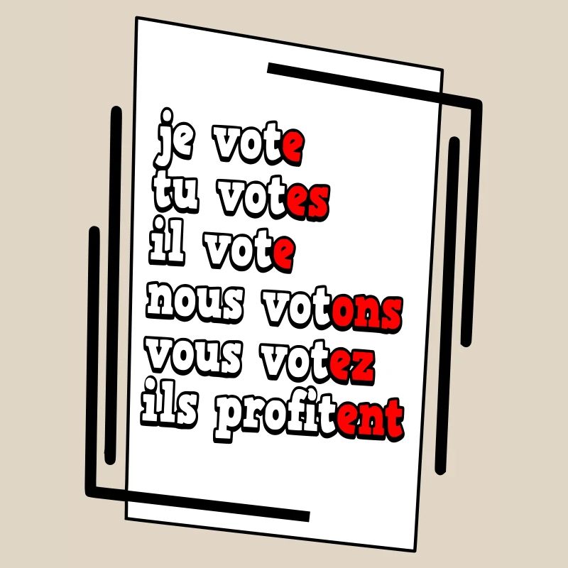Humorous Electoral Commitment Poster