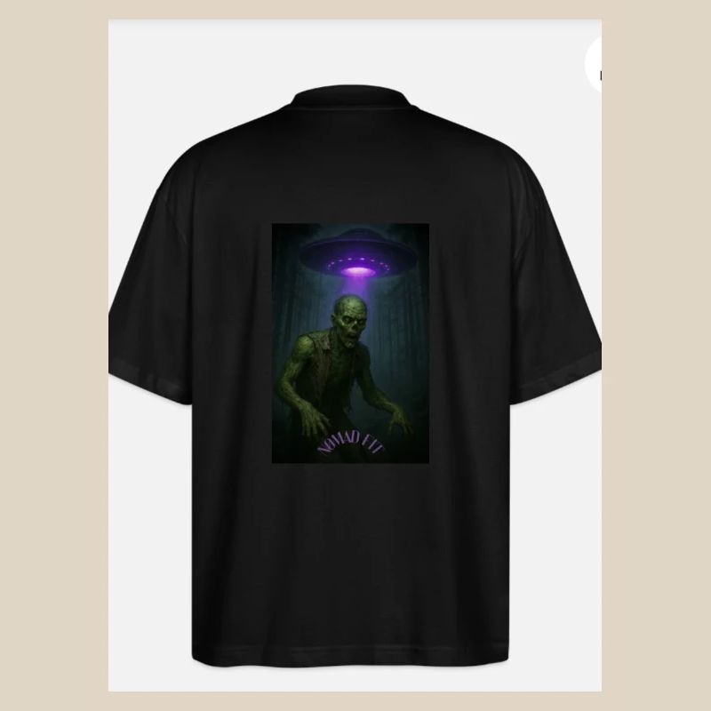 Alien Abduction Forest Tee