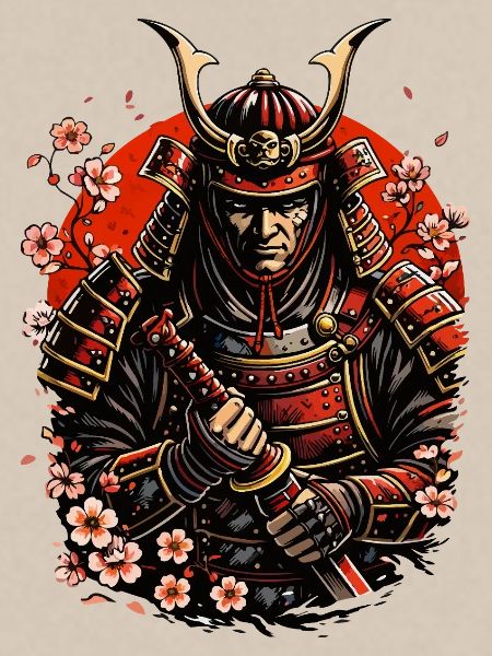 Samurai Krieger