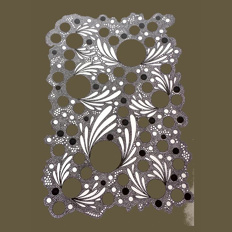 Leaf Blowing Lace Pattern