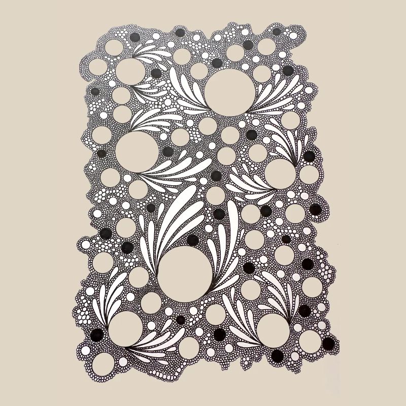 Leaf Blowing Lace Pattern